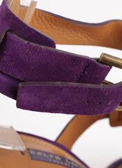 Sandales/Nu pieds violet RALPH LAUREN pour femme seconde vue