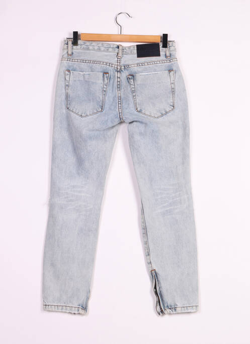 Jeans coupe slim slim taille basse bleu ONE TEASPOON femme