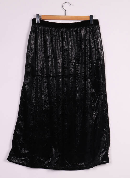 Jupe mi-longue noir LEINBOHO pour femme