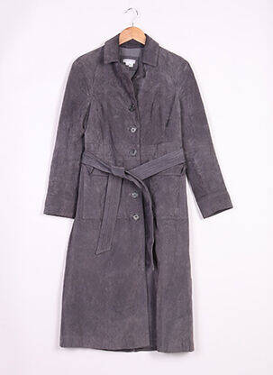 Manteau court gris COOPERATIVE pour femme