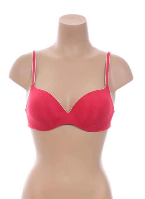 Soutien-gorge haut soutien-gorge moulé haut soutien-gorge moulé rouge CHANTELLE femme