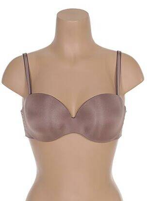 Soutien-gorge haut soutien-gorge moulé haut soutien-gorge moulé marron CHANTELLE femme