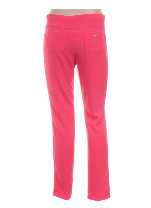 Pantalon droit rose JAZZ pour femme