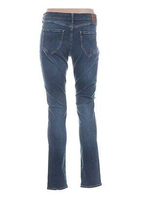 Pantalon slim taille basse taille basse bleu TERRE DE FÉES femme