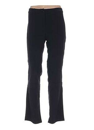 Pantalon droit noir CASSIOPEE pour femme