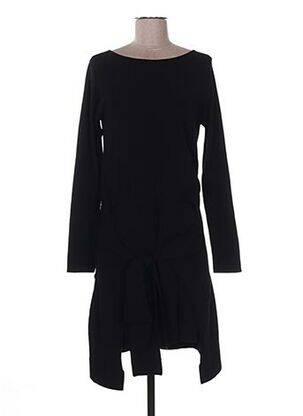 Robe courte manches longues manches longues noir SARAH PACINI femme