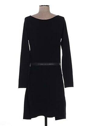 Robe courte manches longues manches longues noir SARAH PACINI femme