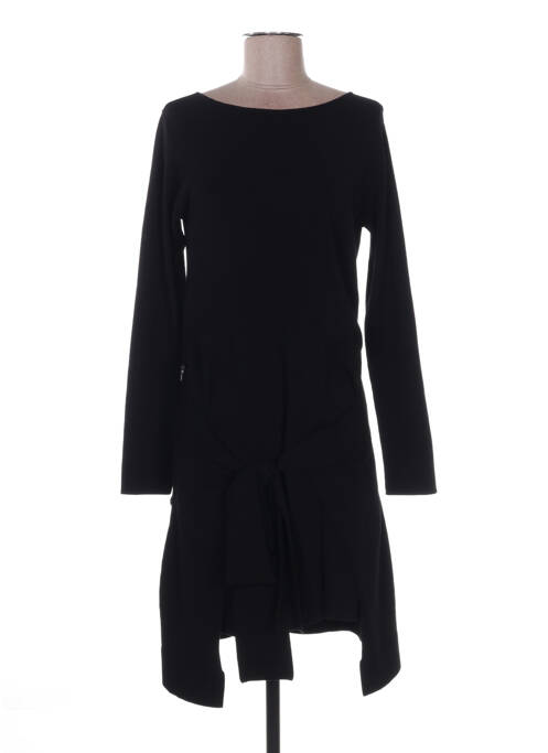 Robe courte manches longues manches longues noir SARAH PACINI femme