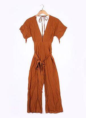 Combi-pantalon poches marron FAITHFULL femme