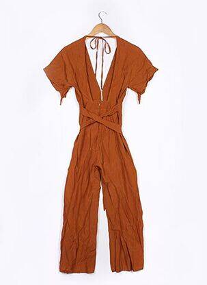 Combi-pantalon poches marron FAITHFULL femme