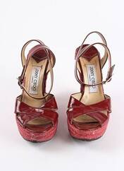 Sandales/Nu pieds rouge JIMMY CHOO pour femme seconde vue
