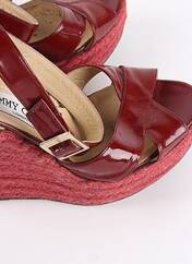 Sandales/Nu pieds rouge JIMMY CHOO pour femme seconde vue