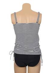 Maillot de bain 2 pièces noir PANACHE pour femme seconde vue