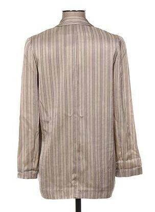 Blazer coupe cintrée beige MASSCOB femme