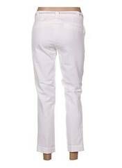 Pantalon 7/8 blanc SWILDENS pour femme seconde vue