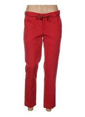 Pantalon 7/8 rouge SWILDENS pour femme seconde vue
