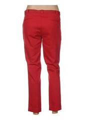 Pantalon 7/8 rouge SWILDENS pour femme seconde vue