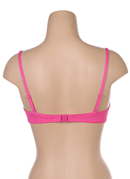 Haut de maillot de bain rose VARIANCE pour femme