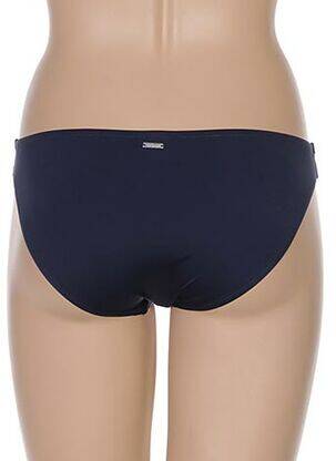 Bas de maillot de bain tissage satiné culotte bleu VARIANCE femme