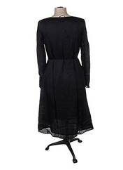 Robe mi-longue noir SWILDENS pour femme seconde vue
