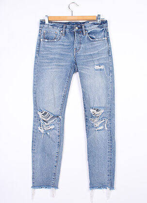 Jeans coupe slim slim taille basse bleu ALLSAINTS femme