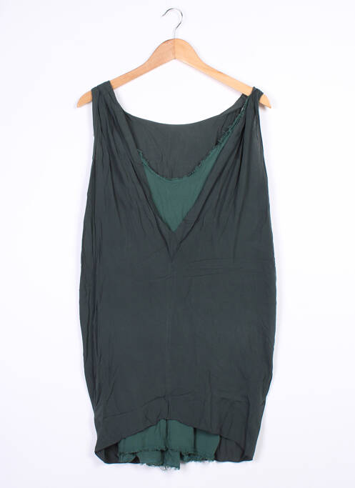 Top sans manche sans manche vert KARMA KOMA femme