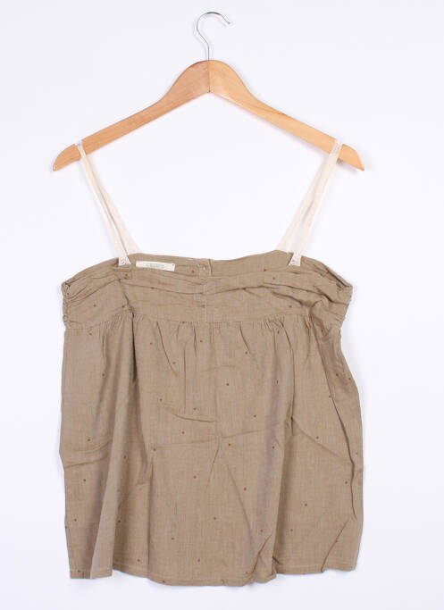 Top beige COZETE pour femme