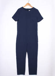 Combi-pantalon poches bleu ANNA STUDIO femme