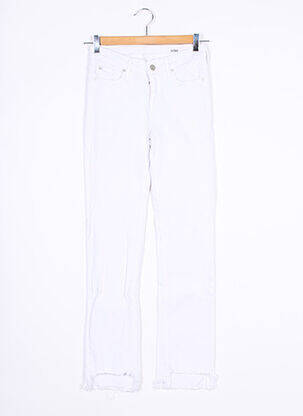 Jeans coupe slim blanc REIKO pour femme