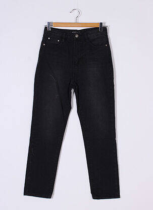 Jeans coupe slim noir PRETTY LITTLE THING pour femme