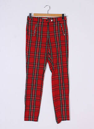 Pantalon slim rouge H&M pour femme