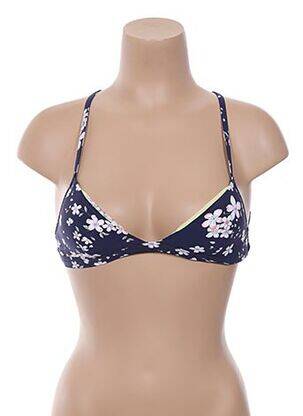 Haut de maillot de bain haut soutien-gorge avec mousse de rembourrage amovible haut soutien-gorge avec mousse de rembourrage amovible bleu LE BAIN BY ETAM femme