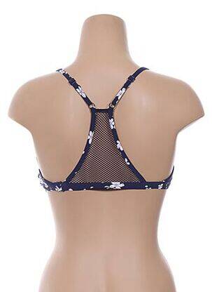 Haut de maillot de bain haut soutien-gorge avec mousse de rembourrage amovible haut soutien-gorge avec mousse de rembourrage amovible bleu LE BAIN BY ETAM femme