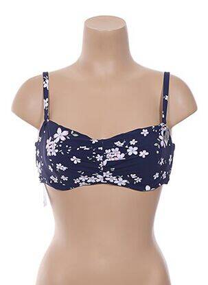 Haut de maillot de bain haut bandeau haut bandeau bleu LE BAIN BY ETAM femme