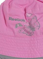 Chapeau rose REEBOK pour fille seconde vue