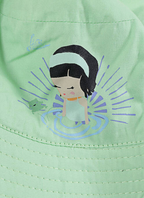 Chapeau doublure vert REEBOK fille