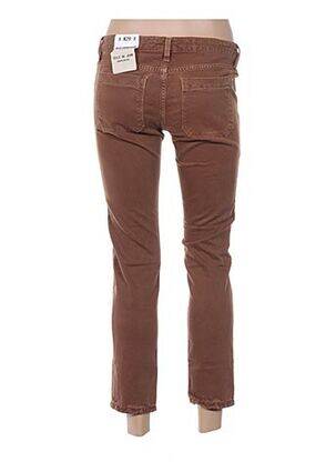 Pantacourt taille normale taille normale marron WAS femme