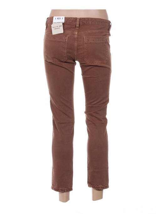 Pantacourt marron WAS pour femme