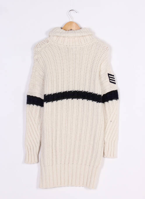 Pull col roulé beige GIGI pour femme