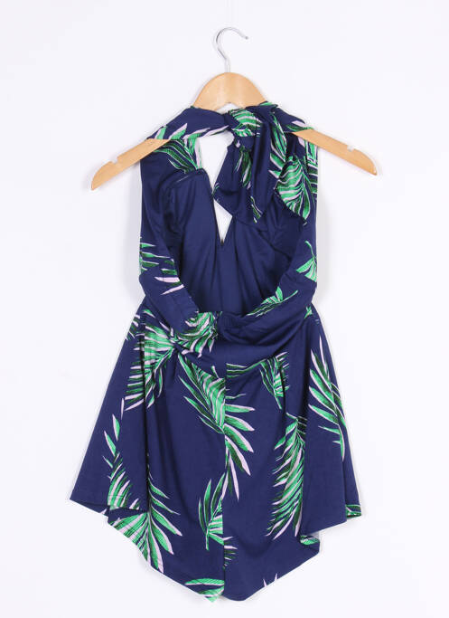 Combishort bleu BLUE BLUSH pour femme