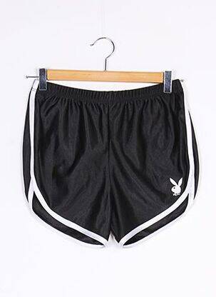 Short coupe droite noir JOYRICH femme