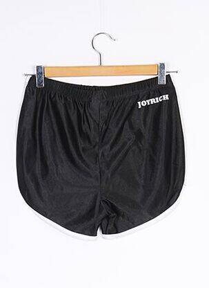 Short coupe droite noir JOYRICH femme