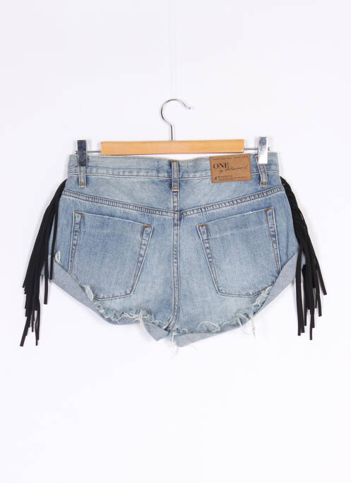Short bleu ONETEASPOON pour femme