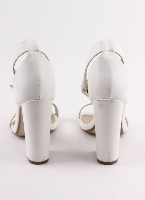 Sandales/Nu pieds blanc MANGO pour femme