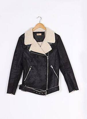 Veste casual coupe droite marron REIKO femme
