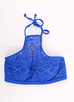 Haut de maillot de bain avec armature bleu FREYA femme