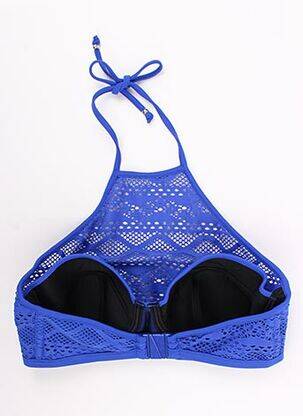 Haut de maillot de bain avec armature bleu FREYA femme