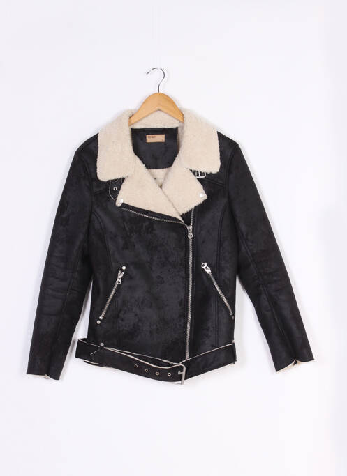 Veste casual coupe droite marron REIKO femme