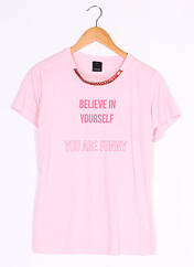 T-shirt rose PINKO pour femme seconde vue