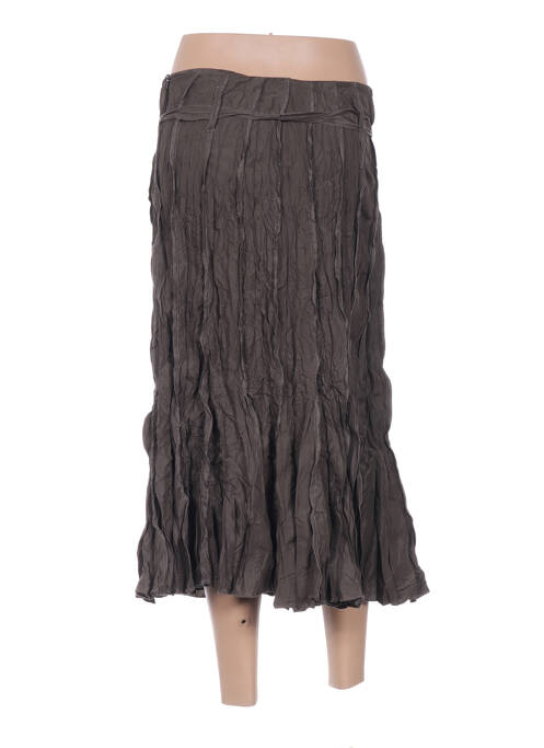 Jupe mi-longue vert FRANSTYLE pour femme